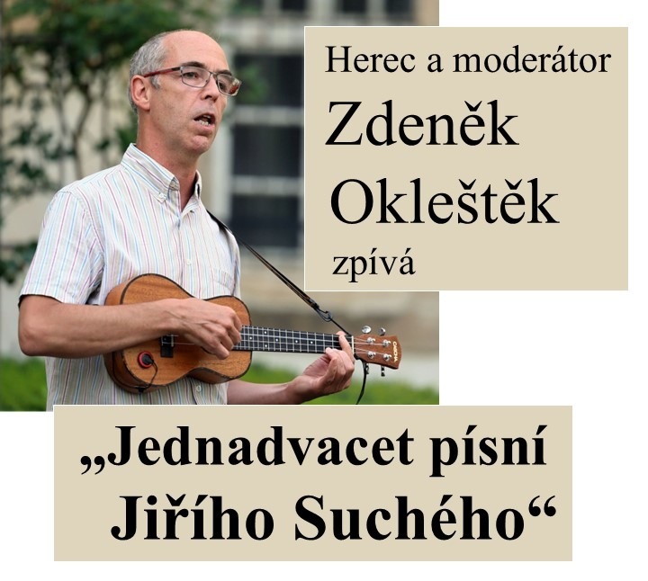 Herec a moderátor Zdeněk Okleštěk